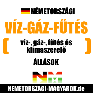 Víz-, Gáz-, Fűtésszerelő állások Németországban. Németországi víz-gáz-fűtésszerelő munka.